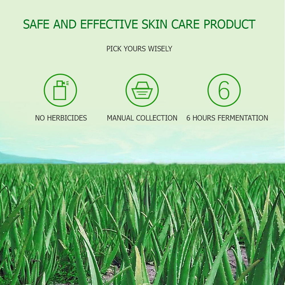 Picture of BIOAQUA Hydration Aloe Vera Gel Mask Moisturizing Non-Sticky Essence Replenishes Skin 170g