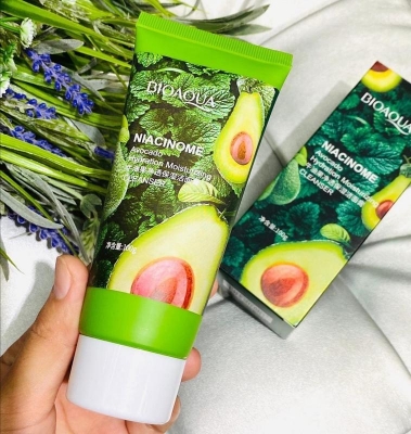 Picture of BIOAQUA Niacinome Avocado Elasticity Moisturizing Facial Cleanser 100g