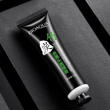 Picture of BIOAQUA Bamboo Charcoal Blackhead T Zone Pig Nose Remover Peel Msk 30g - Face Mask
