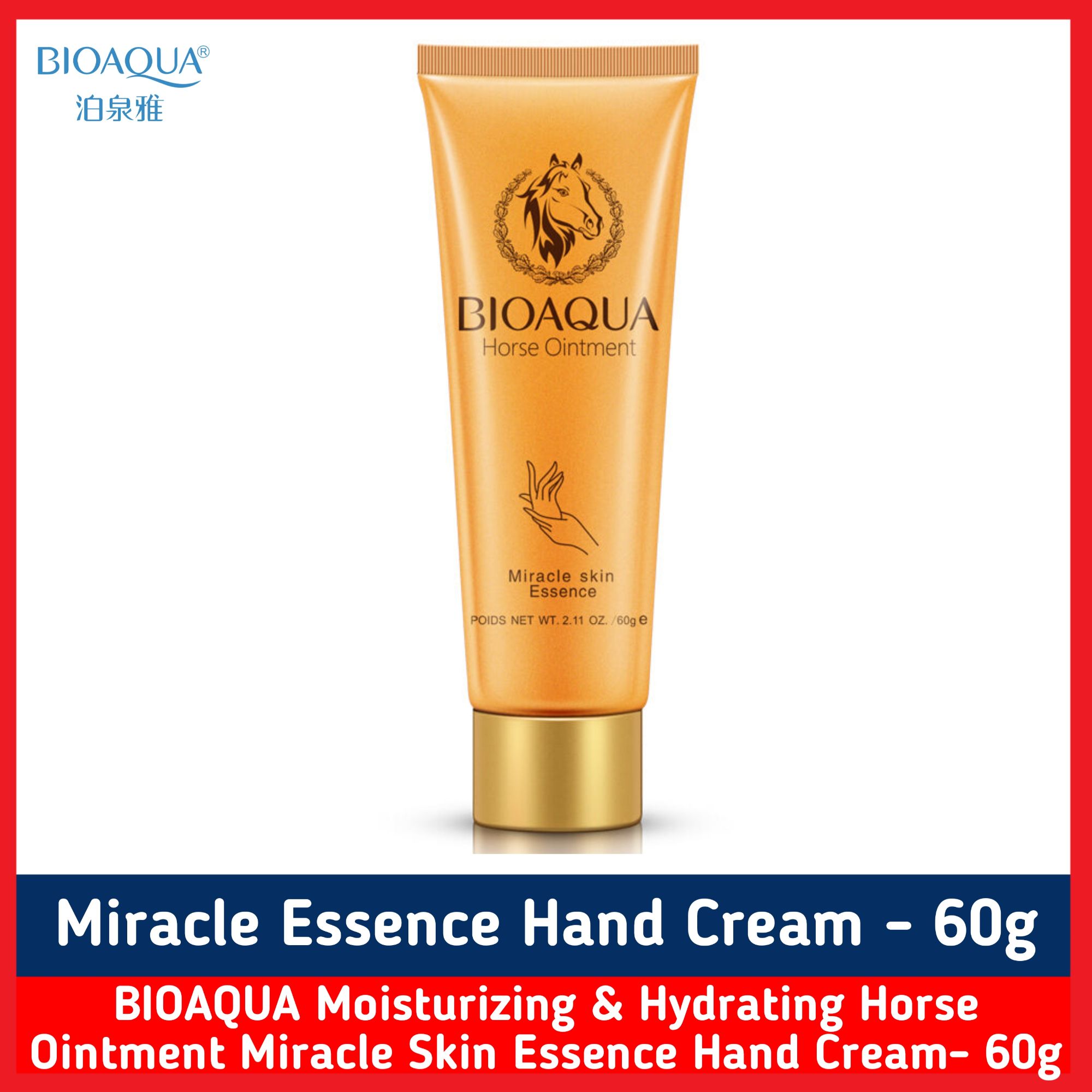 Picture of BIOAQUA Moisturizing & Hydrating Horse Ointment Miracle Skin Essence Hand Cream- 60g