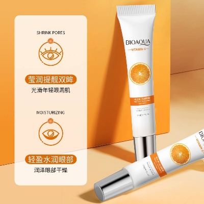 Picture of BIOAQUA Vitamin C Moisturizing Eye Cream for fine eye & Tender Mooth- 20g