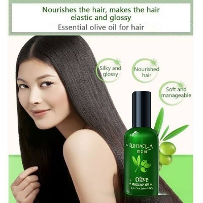 Picture of BIOAQUA Olive Extracted Nourish & Moist Hair Care Essensial Oill- 40ml