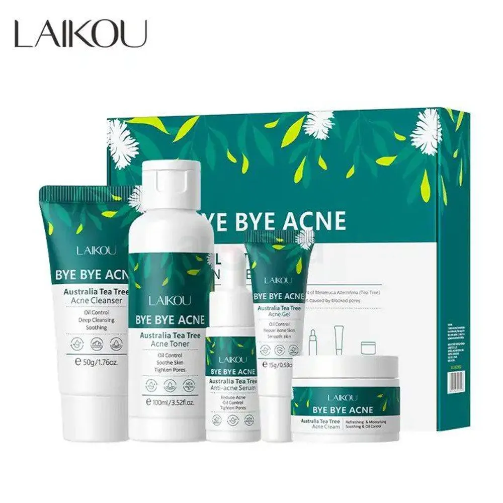 Picture of LAIKOU Remove Acne Australia Tea Tree Acne Skin care Set- 5pcs/Set