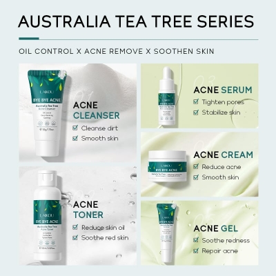 Picture of LAIKOU Remove Acne Australia Tea Tree Acne Skin care Set- 5pcs/Set