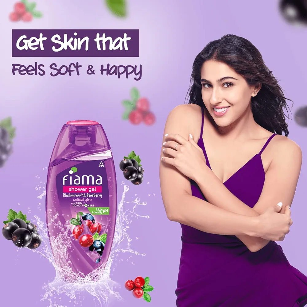 Picture of Fiama Blackcurrant & Bearberry Radiant Glow Shower Gel- 250ml