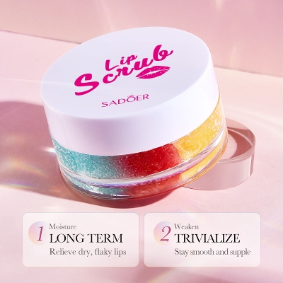 Picture of SADOER 3 Colours Exfoliates Rejuvenate Reduce Lip Scrub- 20g