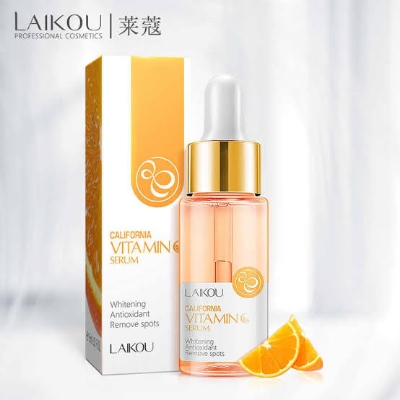 Picture of LAIKOU Vitamin C Serum for Face, Facial Serum with Hyaluronic Acid For Fairness, Pigmentation, 17 ML