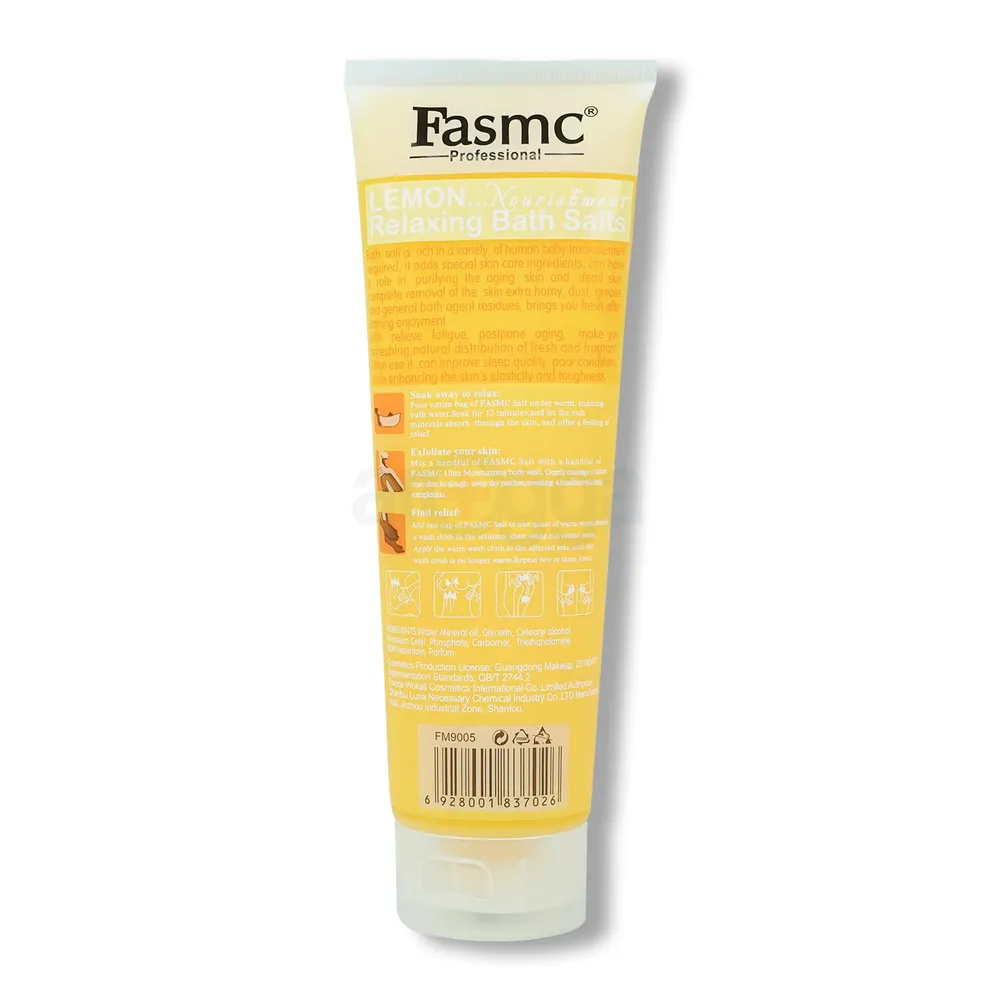 Picture of Fasmc Bath Salts With Lemon Body Massage Scrub 380g
-