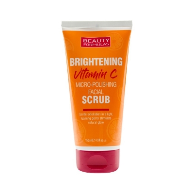 Picture of BEAUTY FORMULAS Brighten Vitamin C Micro-Polishing Facial Scrub- 150ml
