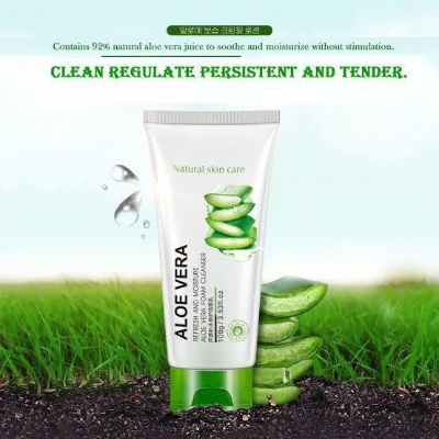Picture of Bioaqua Clear & Comfortable Aloe Vera Facial Cleanser- 100g
