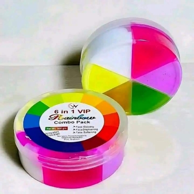 Picture of Rainbow 6- in-1 VIP Facial Kit Combo Pack- 500g