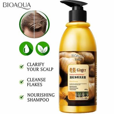 Picture of BIOAQUA Deep Cleansing Hair Growth Ginger Shampoo- 400g