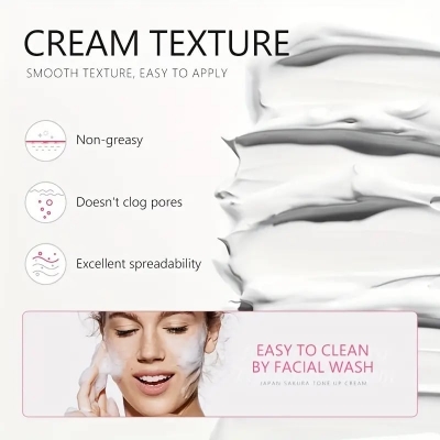 Picture of Laikou Japan Sakura Tone Up Face Cream- 60g