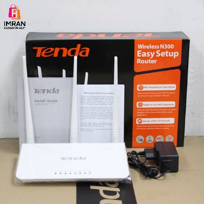 Picture of WIFI Router Tenda F3 router 300Mbps 3 Antenna 4 Port