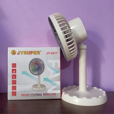 Picture of JYSUPER JY-2217 AC/DC Rechargeable 4000mAh Battery Stylish RGB Lighting Strong Wind 12