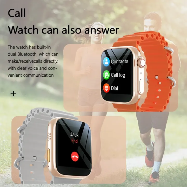 Picture of U8 Ultra Smart Watch Men Women 1.44" Bluetooth Call Smartwatch Sleeping Heart Rate Monitoring Custom Dial Sport Modes smartwatches - Imran Fashion Hut