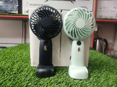 Picture of High Quality Summer Best Selling Handheld Rechargeable USB Portable LED Display Mini Fan P002