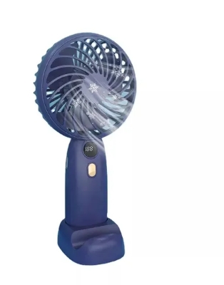 Picture of High Quality Summer Best Selling Handheld Rechargeable USB Portable LED Display Mini Fan P002