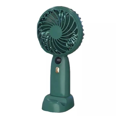 Picture of High Quality Summer Best Selling Handheld Rechargeable USB Portable LED Display Mini Fan P002