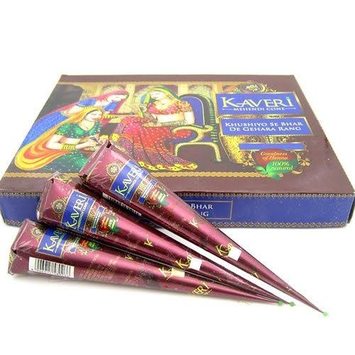 Picture of 6 pcs Mehendi Cone by Kaveri Mehendi