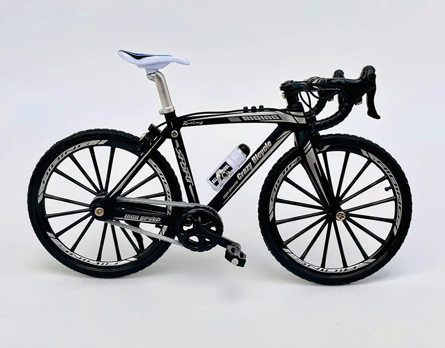 Picture of Simulation Toy Bicycle Model Children's Mini Metal Car Single-Pole Finger Bicycle Black Color - Imran Fashion Hut
