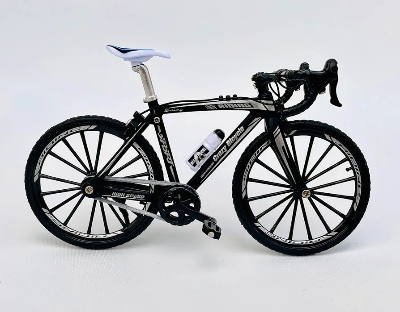 Picture of Simulation Toy Bicycle Model Children's Mini Metal Car Single-Pole Finger Bicycle Black Color - Imran Fashion Hut