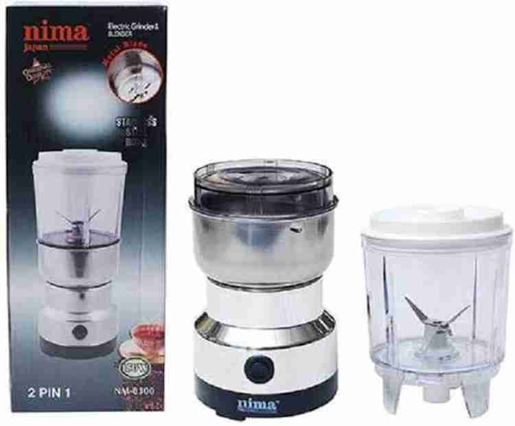 Picture of Nima 2 In 1 Electric Grinder and Blander - 150W - Silver - Imran Fashion Hut