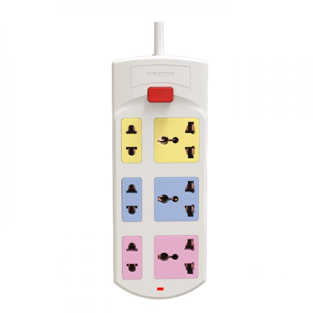 Picture of Walton 6 Points 1500W Extension Socket / Multiplug - 3 Meter - Imran Fashion Hut