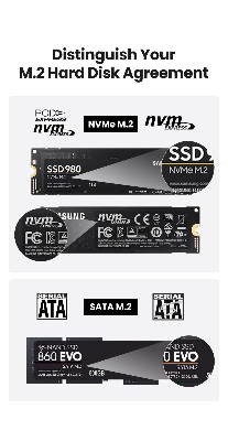 Picture of UGREEN CM400 (10902) M.2 NVMe SSD Enclosure - Imran Fashion Hut