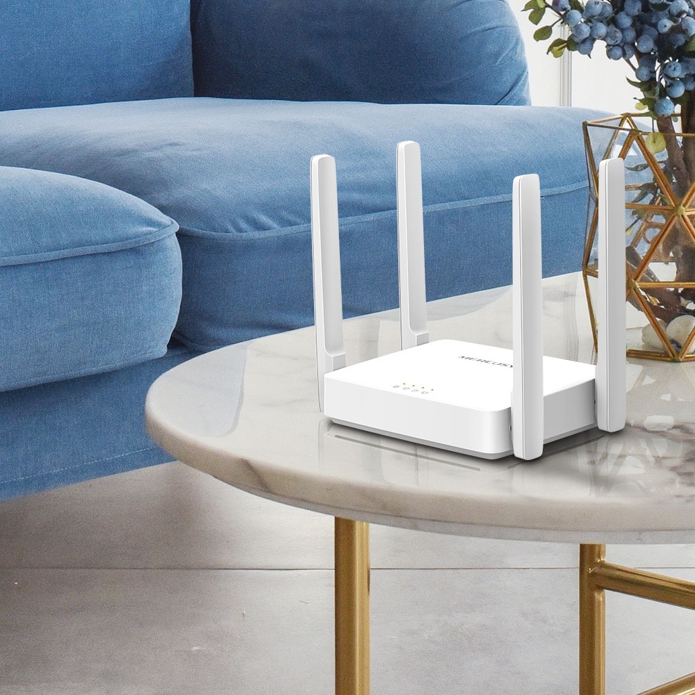 Picture of MERCUSYS AC10 AC1200 300 MBPS 4 ANTENNA WIRELESS DUAL BAND ROUTER