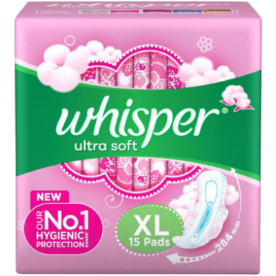 Picture of Whisper Ultra Soft air fresh XL + 15s Pad
