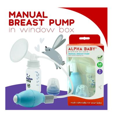 Picture of Manual Breast Pump Set Alpha Baby