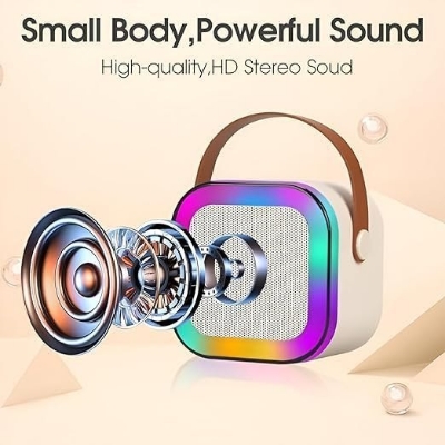 Picture of K12 Bluetooth Speaker with Mini Wireless Karaoke