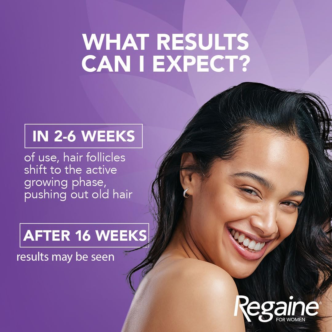 Picture of Regaine Women Minoxidil For Female Hair Loss & Regrowth Scalp Solution with Minoxidil, 60 ml - 1 Month Supply
