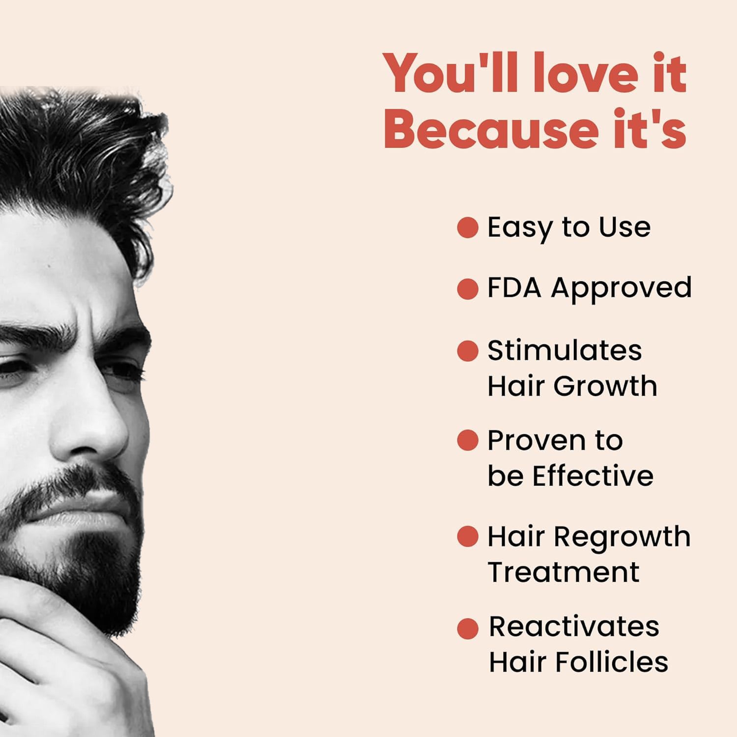 Picture of Kirkland Signature Topical Minoxidil 5% Extra Strength for Men Hair Regrowth Treatment - 1 Month Supply