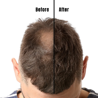 Picture of Kirkland Signature Topical Minoxidil 5% Extra Strength for Men Hair Regrowth Treatment with Derma Roller - 1 Month Supply