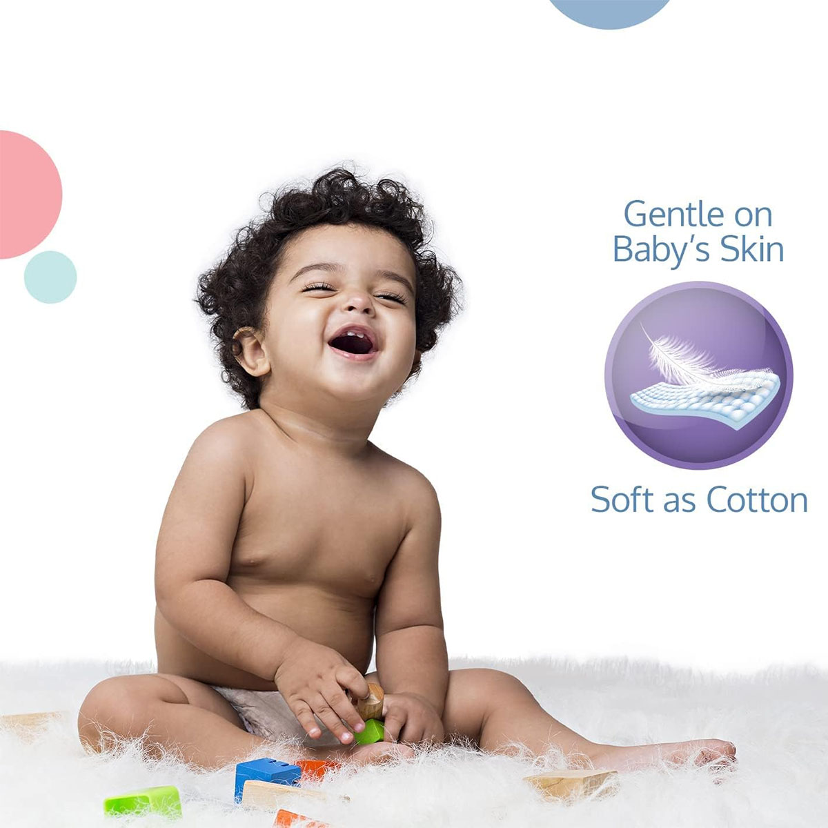 Picture of THAI PANT STYLE BABY DIAPERS M (7-12KG)- 40PCS