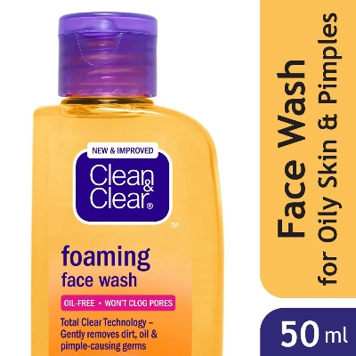 Picture of Clean and Clear Fomgmingm Face Wash 50 ml India
