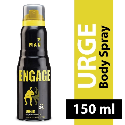 Picture of Engage Urge Deodorant Body Spray For Men-150ml (India) - body spray for men