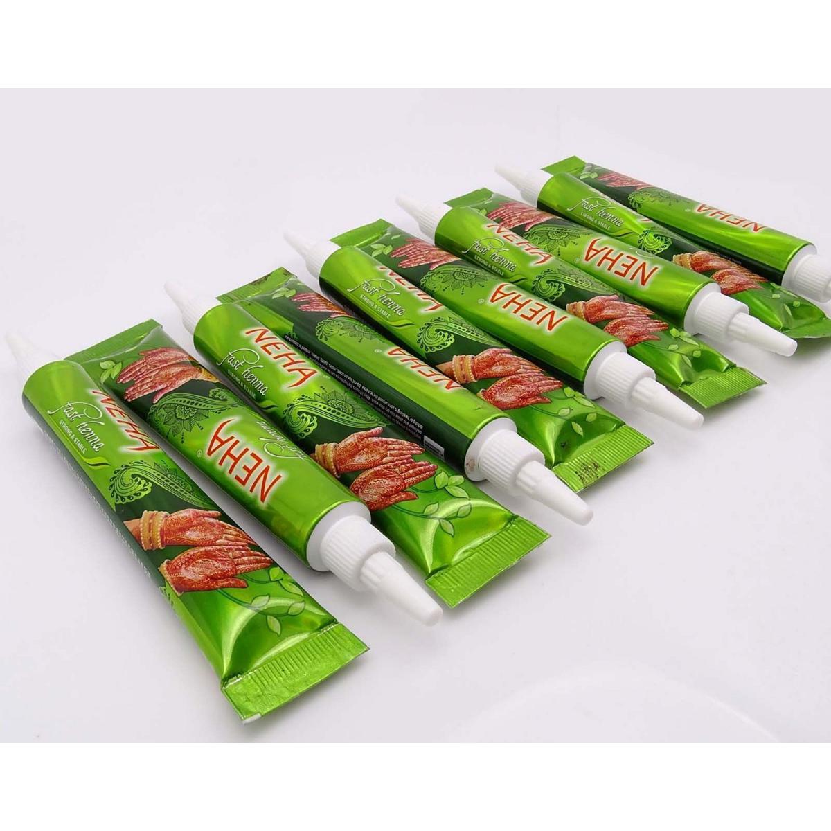 Picture of Neha Natural Mehedi Box- 1 Box (10 tubes Indian)