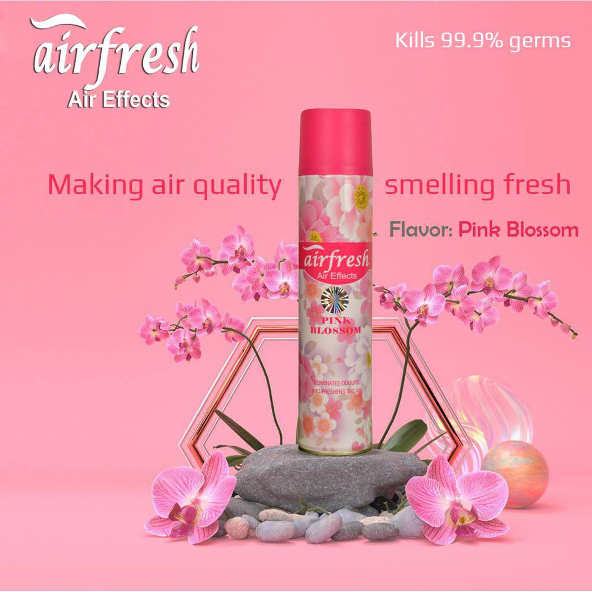 Picture of Airfresh Air Effects/ Air freshener (Pink Blossom)-300ml - air freshener