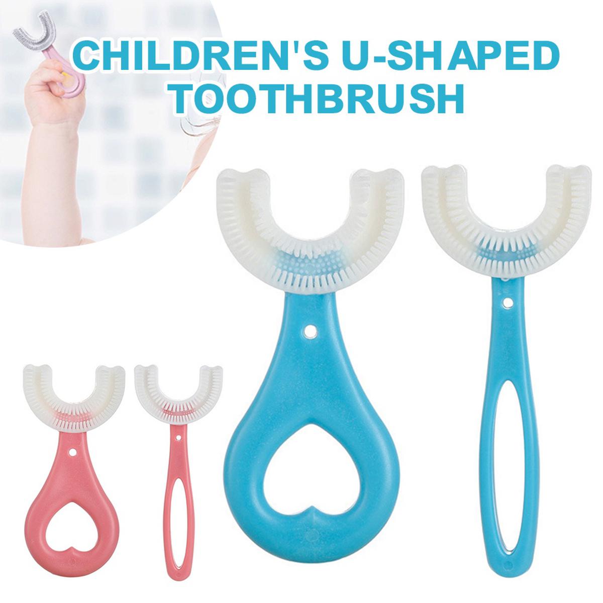 Picture of 2-12 years old U-shaped Baby Toothbrush/ Children's Soft U-shaped Hi Quality Toothbrush
