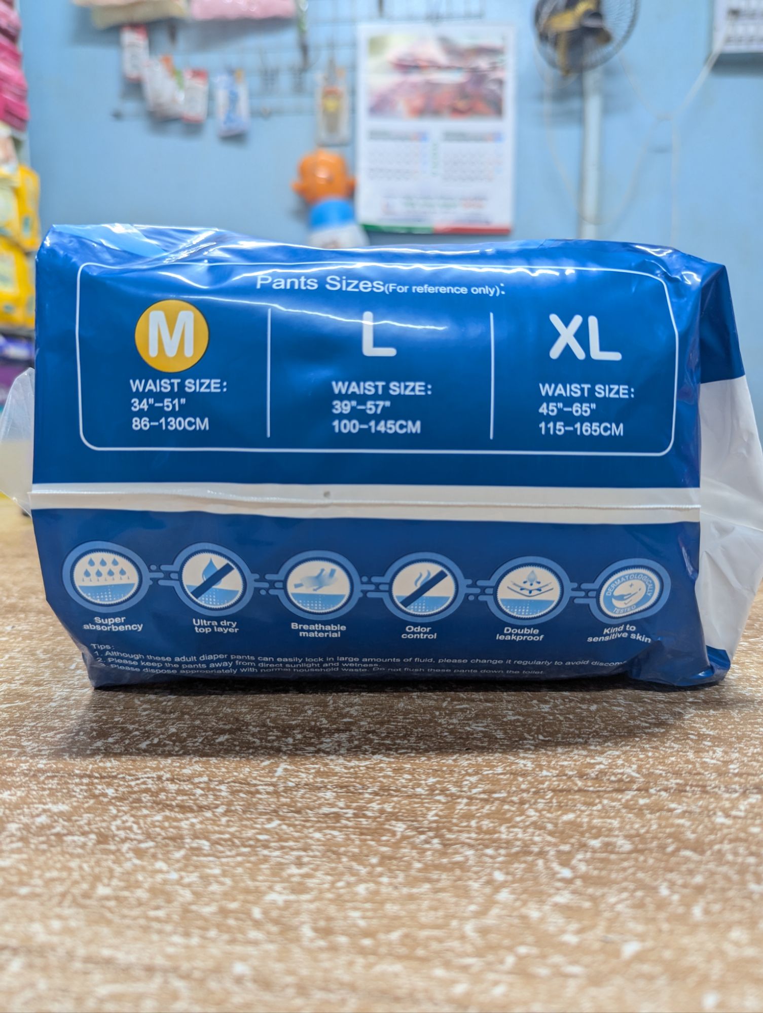 Picture of Care Soft Extra Absorb Adult Diaper Large (M) 10 Pants