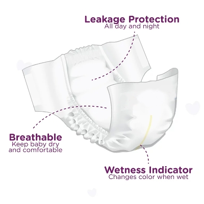 Picture of Twinkle Disposable Baby Diaper Pant - S Size (Upto 8kg) - 42 pcs