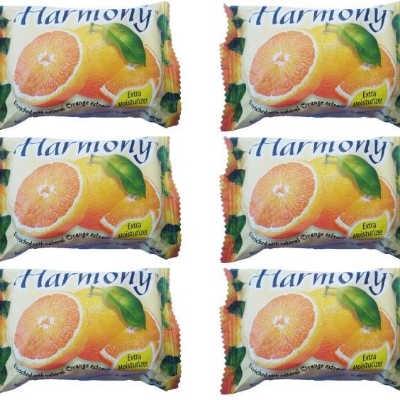 Picture of Hermony Fruity Orange Soap  - 60gm (6pics pack)