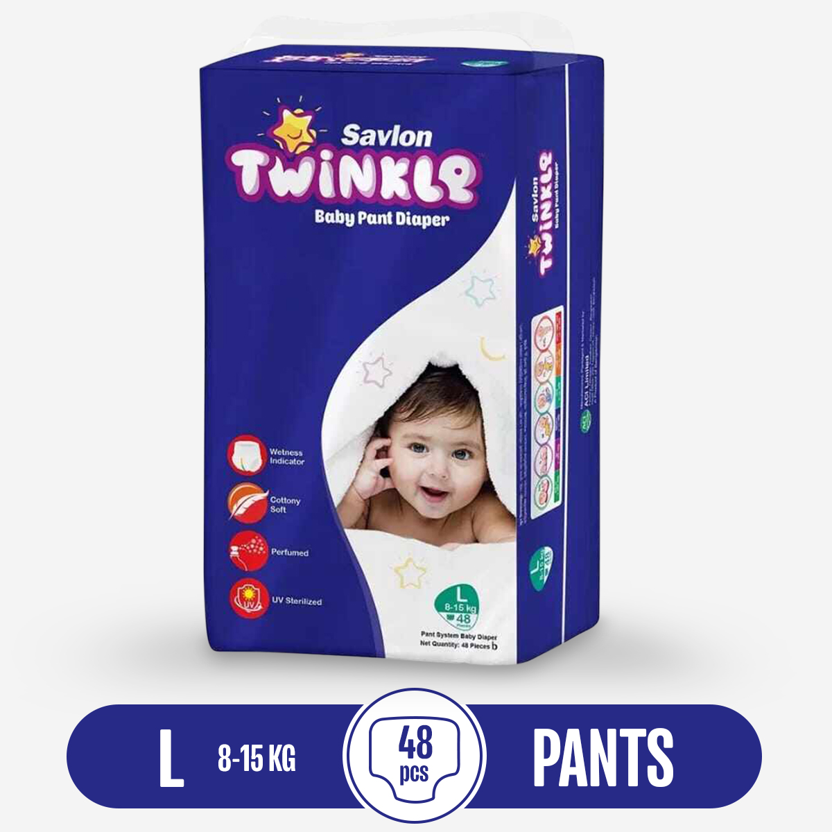 Picture of Twinkle Diaper Pant L Size (8-15kg)-48 pcs