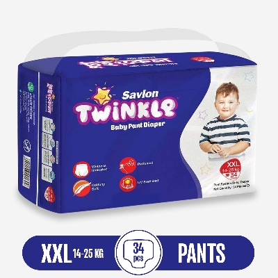 Picture of Twinkle Pant Baby Diaper XXL (14-25kg) - 34 pcs