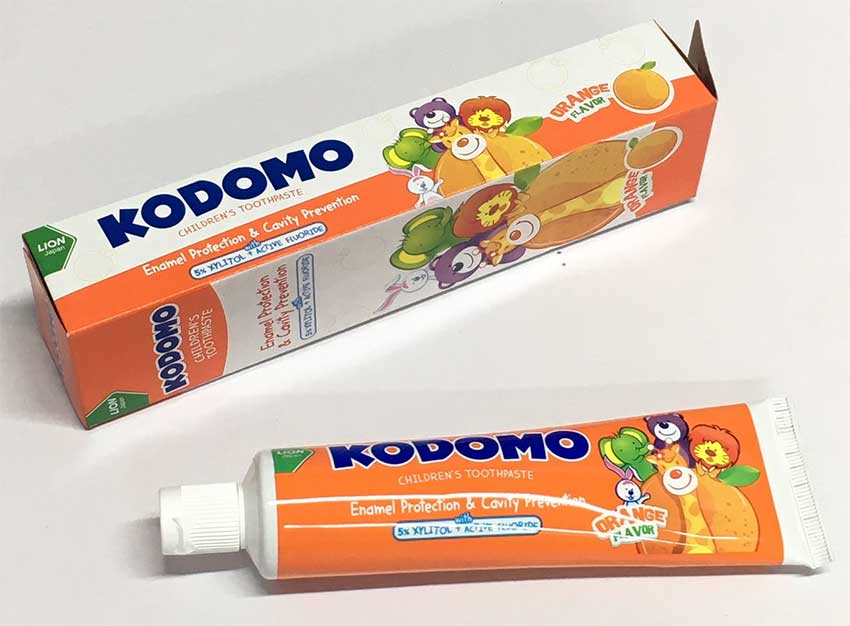Picture of Baby Toothpaste Orange Flavor-40g (Thailand)