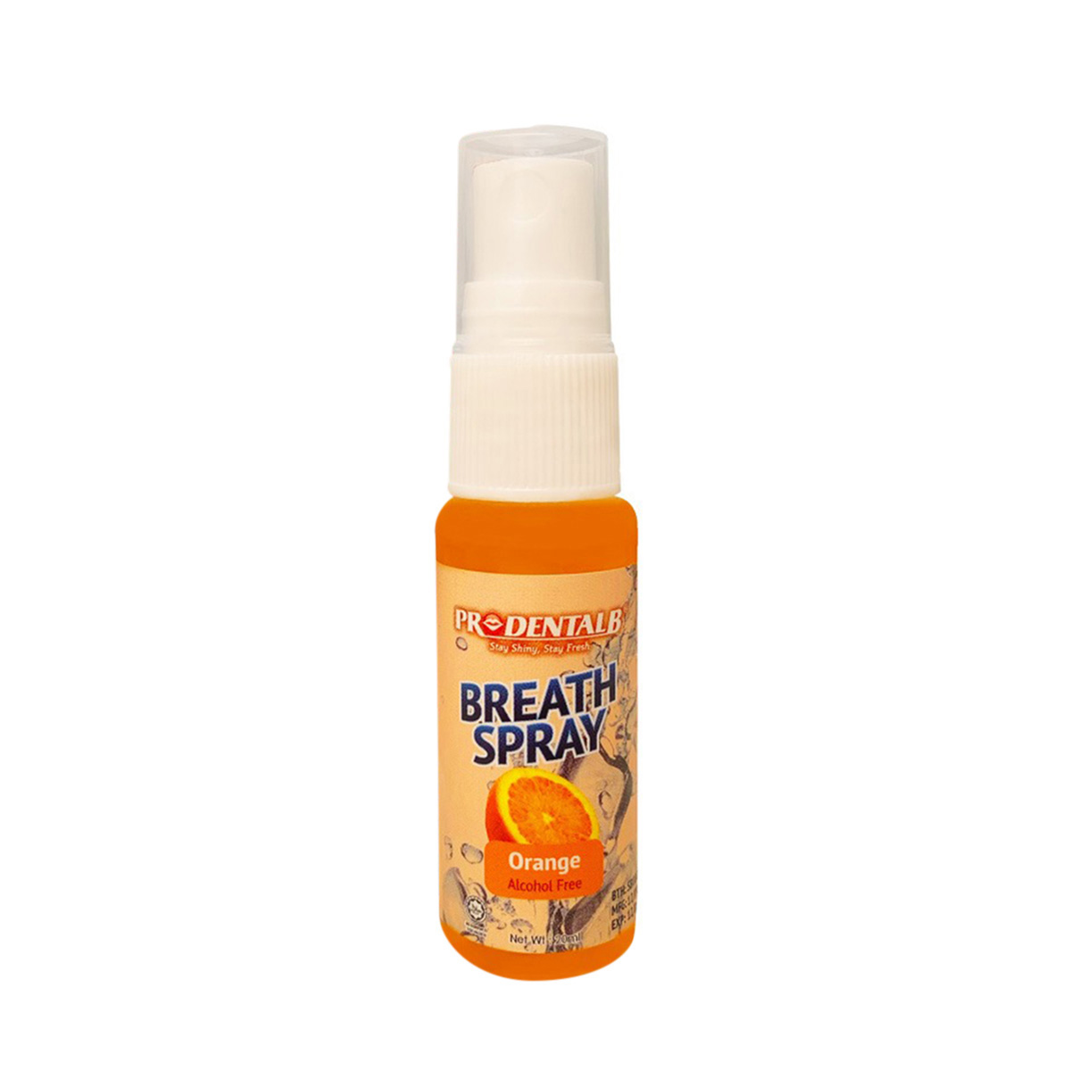 Picture of ProDentalB Orange Breath Spray Mouth Freshner -20ml