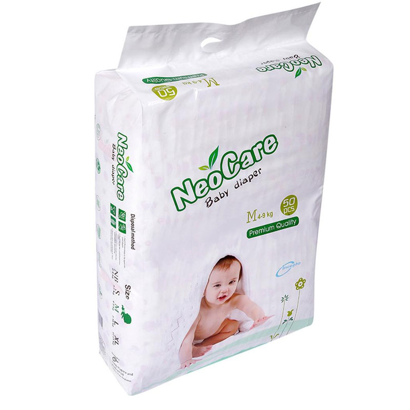 Picture of Premium Quality Baby Super Diaper Belt System Medium M (4-9 kg) -50 pcs